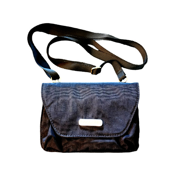Baggallini Black Small Crossbody nylon bag - Picture 1 of 10